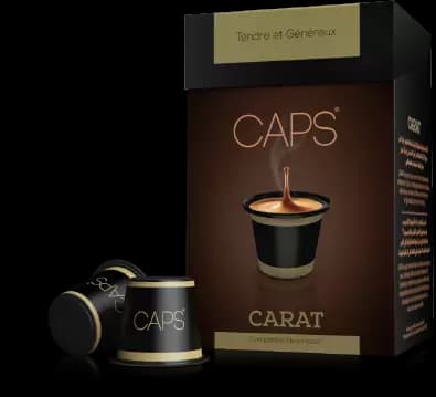 Cafe CAPS  Carat 10(unité)