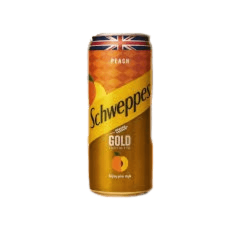 schwepps canette gold peche 6(unité)
