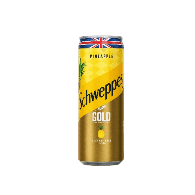 schwepps canette gold ananas 6(unité)